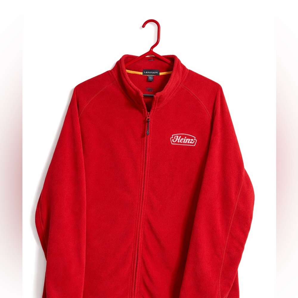 Heinz Landmark Full Zip Fleece Jacket Women’s Large Pittsburgh Iconic